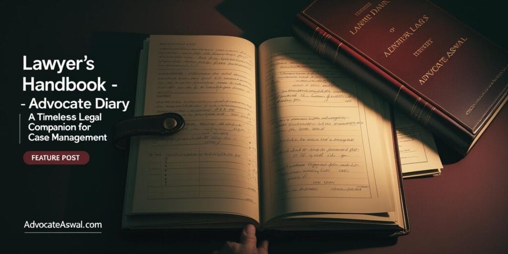 Advocate Diary: A Lawyer’s Guide to Legal Productivity